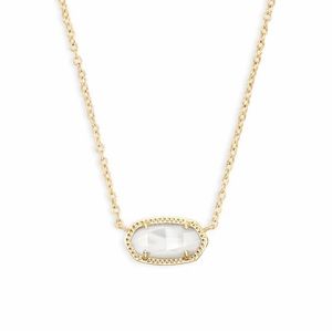 Kendra Scott Elisa Pendant Necklace in Ivory Pearl